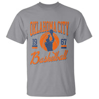 Retro Oklahoma City Basketball T Shirt Vintage OKC Since 1967 Hoops Lover Sports Fan - Wonder Print Shop