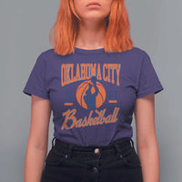 Retro Oklahoma City Basketball T Shirt For Women Vintage OKC Since 1967 Hoops Lover Sports Fan - Wonder Print Shop