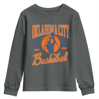 Retro Oklahoma City Basketball Youth Sweatshirt Vintage OKC Since 1967 Hoops Lover Sports Fan - Wonder Print Shop