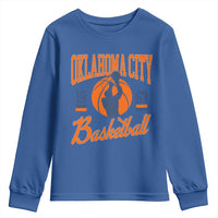 Retro Oklahoma City Basketball Youth Sweatshirt Vintage OKC Since 1967 Hoops Lover Sports Fan - Wonder Print Shop