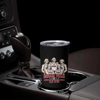 Dream Team of 1776 Funny Founding Fathers Basketball Players Tumbler Cup Patriotic Sports Team Parody 4th of July 250th Anniversary
