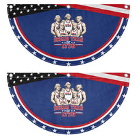 Dream Team of 1776 Funny Founding Fathers Basketball Players Patriotic Fan Flag Sports Team Parody 4th of July 250th Anniversary
