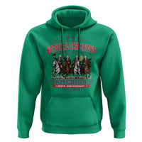 1776 National Champions Liberty Legends Vintage Hoodie Horseback Founding Fathers America 250th Anniversary