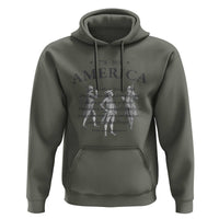 Declaration of Independence Sacred Honor Quote Graphic Hoodie Vintage 1776 to 2026 America Patriotic History
