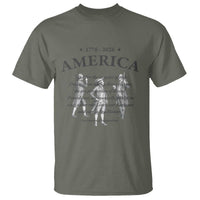 Declaration of Independence Sacred Honor Quote Graphic T Shirt Vintage 1776 to 2026 America Patriotic History