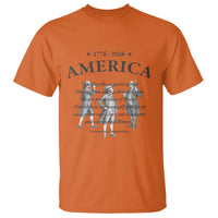 Declaration of Independence Sacred Honor Quote Graphic T Shirt Vintage 1776 to 2026 America Patriotic History