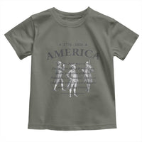Declaration of Independence Sacred Honor Quote Graphic Toddler T Shirt Vintage 1776 to 2026 America Patriotic History