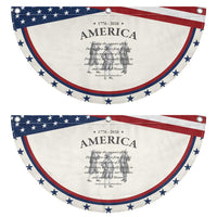 Declaration of Independence Sacred Honor Quote Graphic Patriotic Fan Flag Vintage 1776 to 2026 America History