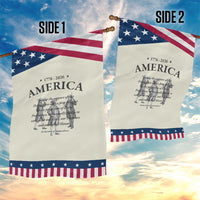 Declaration of Independence Sacred Honor Quote Graphic Patriotic Garden Flag Vintage 1776 to 2026 America History