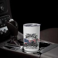 America Born to Ride Free 250 Years Biker Tumbler Cup American Flag Chopper Motorcycle Statue of Liberty 1776 to 2026 Semiquincentennial