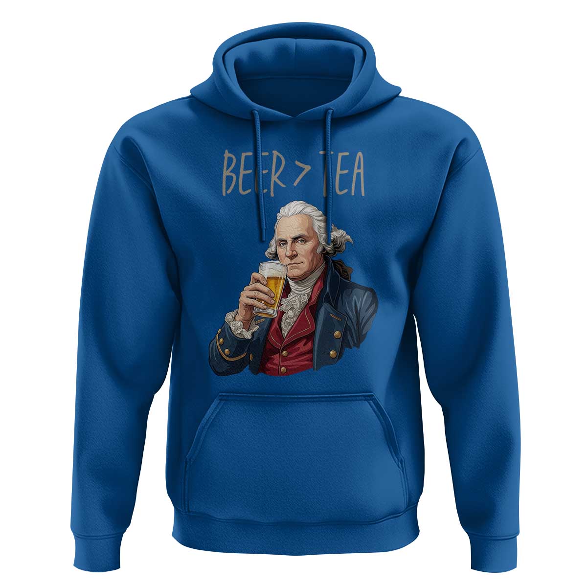 Beer Greater Than Tea Funny Founding Fathers Hoodie American History Drinking Boston Tea Party Sarcasm