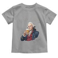 Beer Greater Than Tea Funny Founding Fathers Toddler T Shirt American History Drinking Boston Tea Party Sarcasm