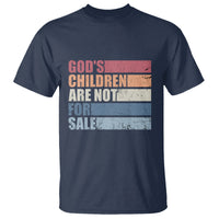End Human Trafficking T Shirt God's Children Are Not For Sale Vintage Retro - Wonder Print Shop