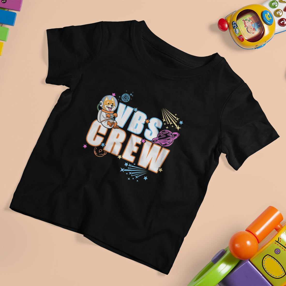 VBS Stellar T Shirt For Kid VBS Crew Stellar VBS 2023 Vacation Bible School Space - Wonder Print Shop