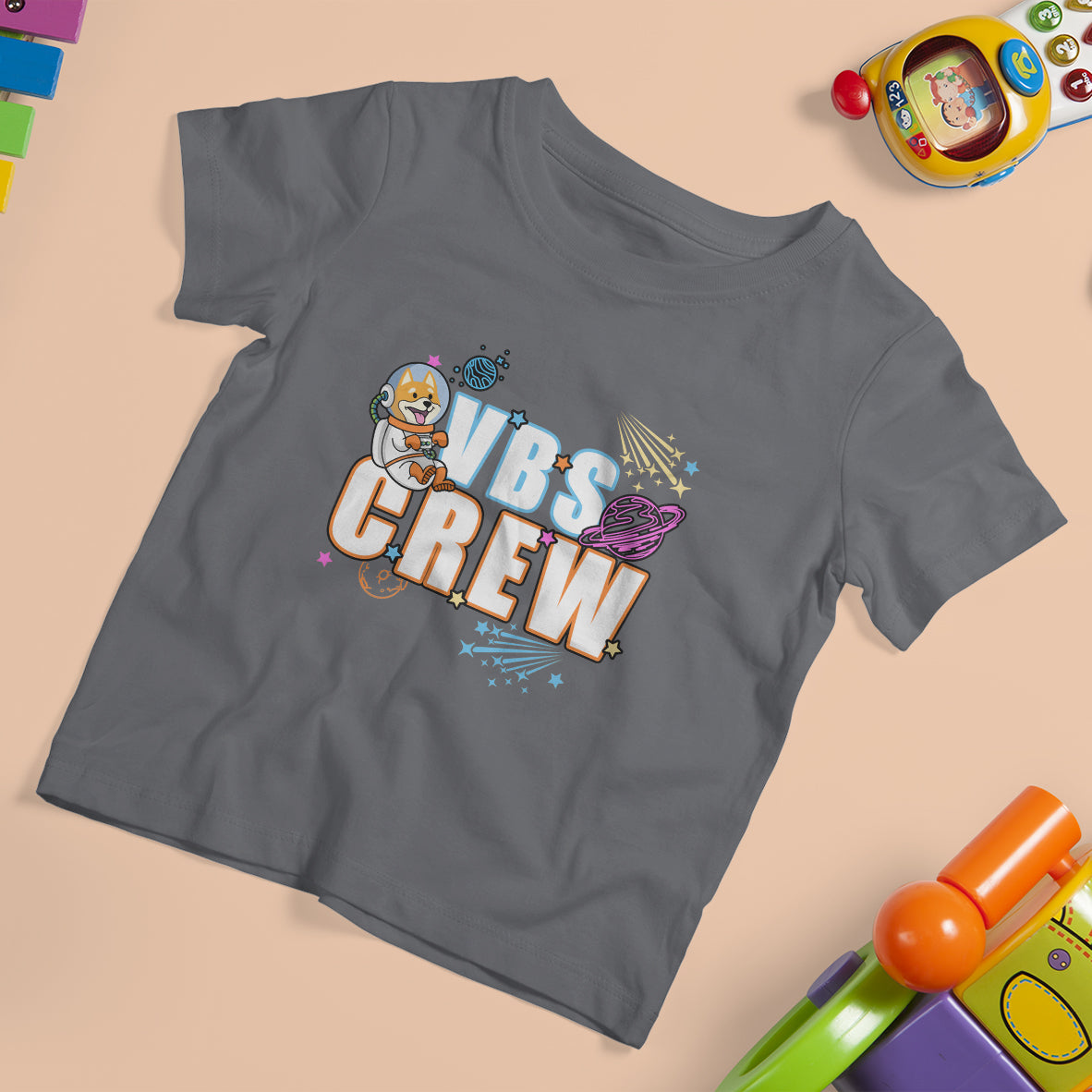 VBS Stellar T Shirt For Kid VBS Crew Stellar VBS 2023 Vacation Bible School Space - Wonder Print Shop