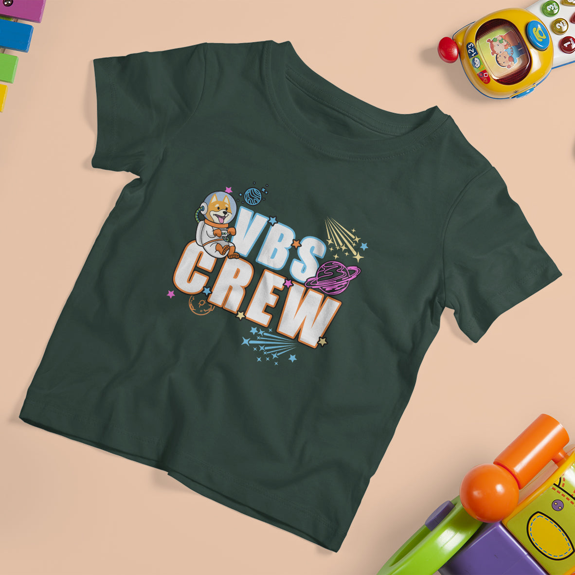 VBS Stellar T Shirt For Kid VBS Crew Stellar VBS 2023 Vacation Bible School Space - Wonder Print Shop