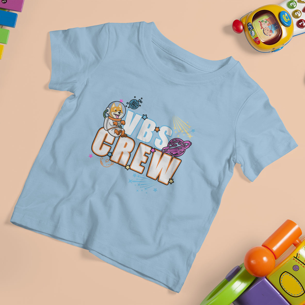 VBS Stellar T Shirt For Kid VBS Crew Stellar VBS 2023 Vacation Bible School Space - Wonder Print Shop
