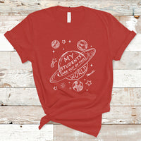 Teacher Outer Space T Shirt My Students Are Out Of This World - Wonder Print Shop