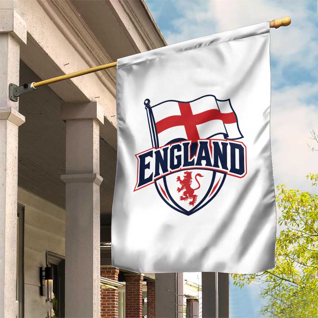 England Patriotic Crest St George Cross Flag Graphic Garden Flag English Lion Crest Heritage Pride Souvenir
