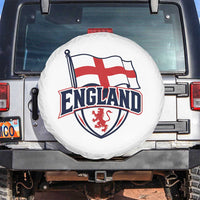 England Patriotic Crest St George Cross Flag Graphic Spare Tire Cover English Lion Crest Heritage Pride Souvenir