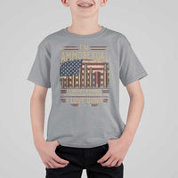 Funny Patriotic Second Amendment Humor American Flag T Shirt For Kid Im Ammosexual I Love Guns Owners Veterans