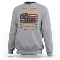 Funny Patriotic Second Amendment Humor American Flag Sweatshirt Im Ammosexual I Love Guns Owners Veterans