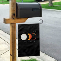 Spain Total Solar Eclipse 2026 Totality Garden Flag Espana Travel Souvenir Astronomy Geek Gift
