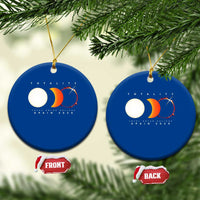 Spain Total Solar Eclipse 2026 Totality Ceramic Ornament Espana Travel Souvenir Astronomy Geek Gift