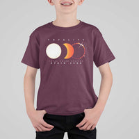 Spain Total Solar Eclipse 2026 Totality T Shirt For Kid Espana Travel Souvenir Astronomy Geek Gift