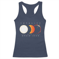 Spain Total Solar Eclipse 2026 Totality Racerback Tank Top Espana Travel Souvenir Astronomy Geek Gift