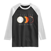 Spain Total Solar Eclipse 2026 Totality Raglan Shirt Espana Travel Souvenir Astronomy Geek Gift