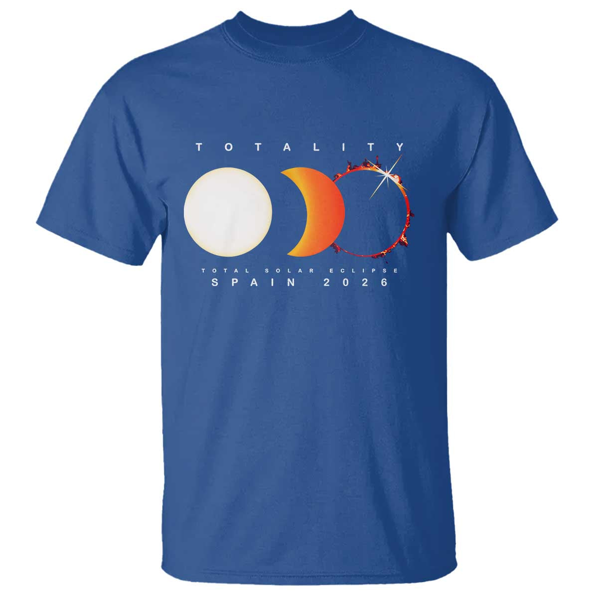 Spain Total Solar Eclipse 2026 Totality T Shirt Espana Travel Souvenir Astronomy Geek Gift