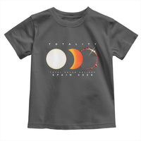 Spain Total Solar Eclipse 2026 Totality Toddler T Shirt Espana Travel Souvenir Astronomy Geek Gift