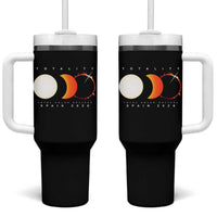 Spain Total Solar Eclipse 2026 Totality Tumbler With Handle Espana Travel Souvenir Astronomy Geek Gift