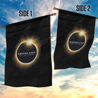 Greenland Total Solar Eclipse 2026 Garden Flag Path of Totality Astronomy Gift