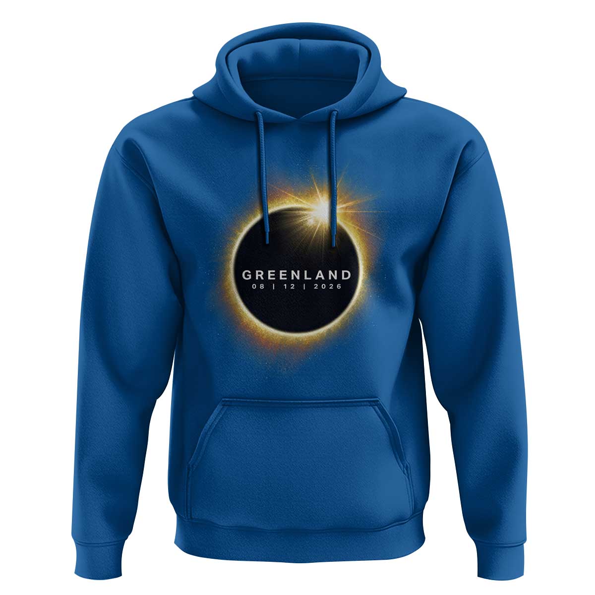 Greenland Total Solar Eclipse 2026 Hoodie Path of Totality Astronomy Gift