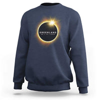 Greenland Total Solar Eclipse 2026 Sweatshirt Path of Totality Astronomy Gift