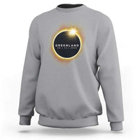 Greenland Total Solar Eclipse 2026 Sweatshirt Path of Totality Astronomy Gift