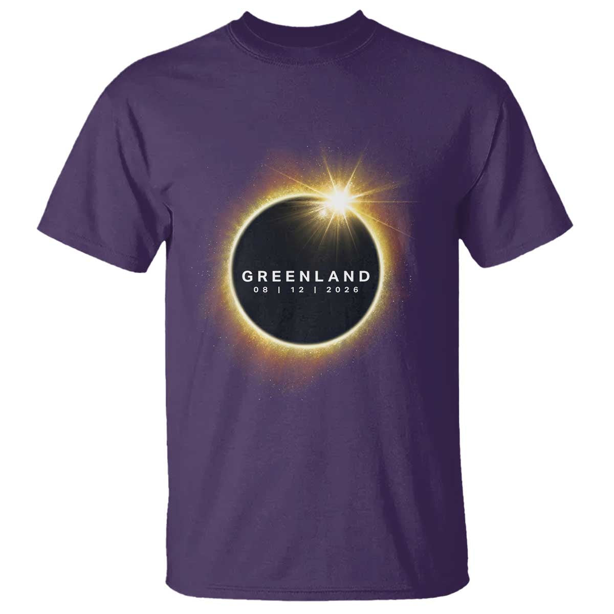 Greenland Total Solar Eclipse 2026 T Shirt Path of Totality Astronomy Gift