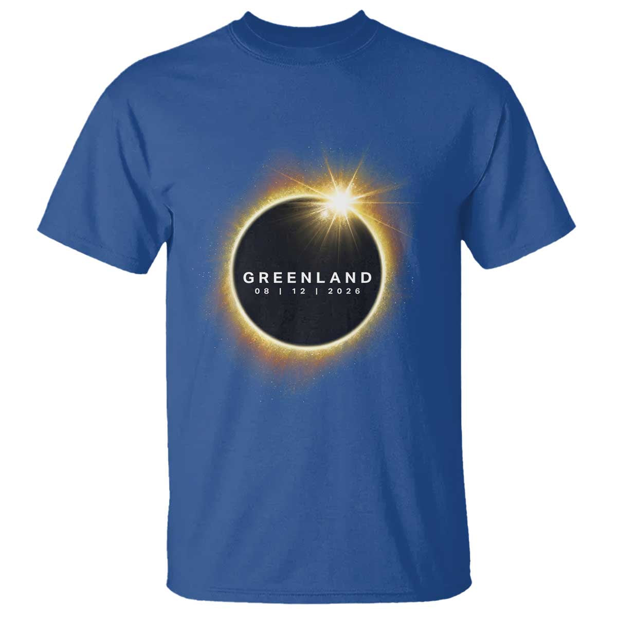 Greenland Total Solar Eclipse 2026 T Shirt Path of Totality Astronomy Gift