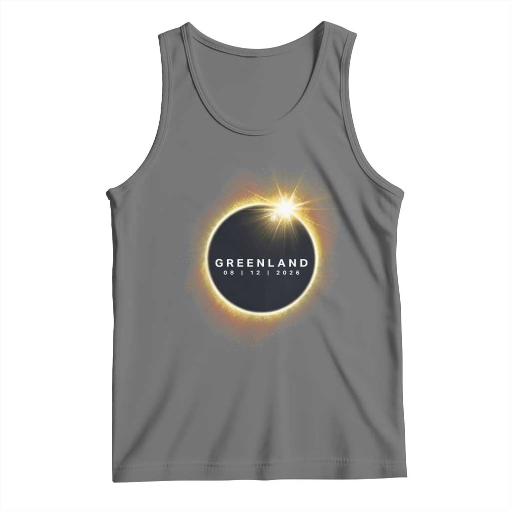 Greenland Total Solar Eclipse 2026 Tank Top Path of Totality Astronomy Gift