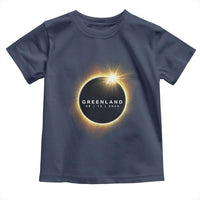 Greenland Total Solar Eclipse 2026 Toddler T Shirt Path of Totality Astronomy Gift