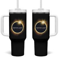 Greenland Total Solar Eclipse 2026 Tumbler With Handle Path of Totality Astronomy Gift
