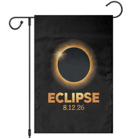 2026 Total Solar Eclipse Garden Flag August 12 Totality Astronomy Souvenir