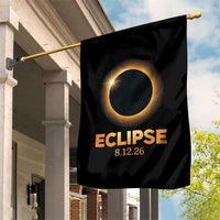 2026 Total Solar Eclipse Garden Flag August 12 Totality Astronomy Souvenir