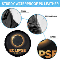 2026 Total Solar Eclipse Spare Tire Cover August 12 Totality Astronomy Souvenir