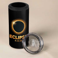 2026 Total Solar Eclipse 4 in 1 Can Cooler Tumbler August 12 Totality Astronomy Souvenir