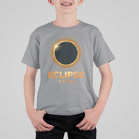 2026 Total Solar Eclipse T Shirt For Kid August 12 Totality Astronomy Souvenir