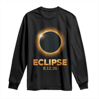 2026 Total Solar Eclipse Long Sleeve Shirt August 12 Totality Astronomy Souvenir