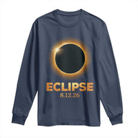 2026 Total Solar Eclipse Long Sleeve Shirt August 12 Totality Astronomy Souvenir